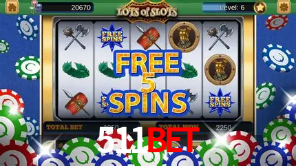 Slots no Site 511Bet
